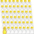 Patelai 48 Pcs 2 oz Plastic Honey Bear Bottle Clear Empty Honey