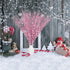Lvydec 22pcs Christmas Glitter Berries Stems Clearance, 17" Artificial Christmas Picks for Tree Ornaments, DIY Xmas