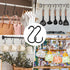 6 Inch Heavy Duty S Hooks, Large Vinyl Coated S Hook 6 Pack for Hanging Plants, Kitchen, Garden Tools
