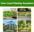 3 32 Lush&Dew USDA Zone Seed Bank, Gardening Gifts for Women Men, Varieties Non-GMO Heirloom Seeds for Planting