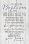 DEXSA On Your Baptism New Horizons Wood Plaque with Easel - Made in the USA