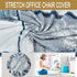 Armless HAOYONG Accent Chair Cover, Stretch Chair Slipcover Printed Slipper Chair Covers Furniture Protector Covers