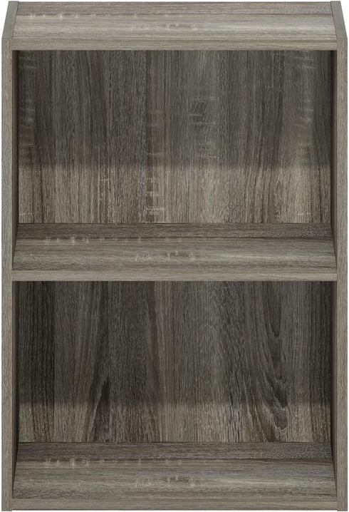 Furinno Luder Bookcase / Book / Storage in French Oak Finish