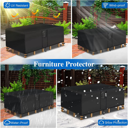 (48"L 28"W 13"H) Patio coffee table cover x x
