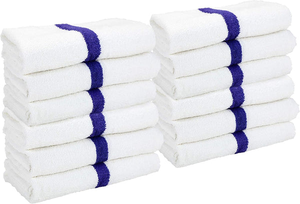 Arkwright White Bath Gym Towel - Pack of 6 - Bulk 100%