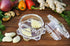 3rd Garlic Twister Gen - For Garlic/Herb/Nuts, Garlic Press Kitchen Mincer and Grinder, Easy to Clean! (Clear) by