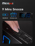 Mesqool Projection Alarm Clock - Loud Vibrating Alarm Clock for Heavy Sleepers with USB Charging Port
