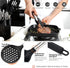 Kitchen Utensils Set | 28 Pcs Silicone Cooking Utensils Set with Holder, Black Stainless Steel Handle Kitchen Gadgets