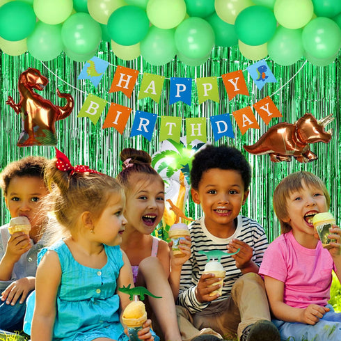 2 Pack Dinosaur Graduation Tablecloths, Dino Table Cover for Birthday, Kindergarten Preschool Grad, 52" X 87"