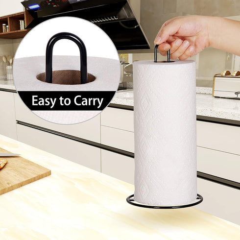 Countertop, Paper Towel Holder OBODING, Kitchen Paper Towel Stand Holder for Kitchen Organization and Storage, Paper