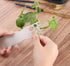 Herb Stripper - Efficient Leaf Remover Tool for Kale, Chard, Collard Greens | LooseLeaf Herb Stem Remover