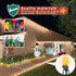 100 Pack 8.5"-10" C7 C9 Christmas Light Stakes for and String Lights,Outdoor Light Stakes,Yard