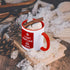 3dRose Two Tone Red Mug, "I Can't Keep Calm I'M A Red Head Red", 11 oz