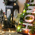 2 Packs 6Ft 40 Bulbs, Vigdur Muiticolor Globe String Lights - Decorative String Lights Battery Operated with Mini Bead