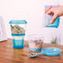 Pogah Cereal On The Go, Cup Container Breakfast Drink Milk Cups Portable Yogurt and Travel To-Go Food Containers