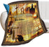 eiffecho The Lords Prayer Print Blanket Christian Bible Verse Scripture Religious Faith Throw