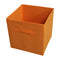 Achim Home Furnishings Collapsible Storage Bins, Set of 4, Orange