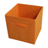 Achim Home Furnishings Collapsible Storage Bins, Set of 4, Orange