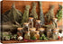 wall26 Canvas Print Wall Art Rustic Italian Style Jarred Spices and Hanging