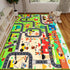 Mfmiudole 59"39.4" Kids Rug Play Mat for Toy Cars, Construction Site Road Traffic for Playroom Kids City Engineering