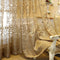 1 Panel Luxury European Sheer Curtain, Grommet Top Floral Embroidery for Living Room, Semi-Shading Voile
