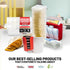 5 Kitchen Discovery Plastic Bread Box Container Preserve Bread Up To Days and Keep Flavor and Freshness - Bread Box