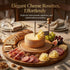 Girolle Cheese Curler Wheel For Tte de Moine, Chocolate & Butter Curls | Sharp Blade, Solid Wood Base | Perfect