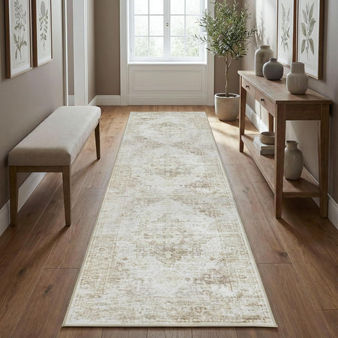 2x9 2' 9' Area Rugs for Living Room, Washable Runner Rugs for Bedroom, Entryway Hallways Clearance Kitchen Indoor Boho