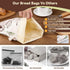 2 Pack Bread,17x13 Beeswax Bread Bags for Homemade In Sourdough Storage Bags,Sealing Zip to Keep Bread Fresh