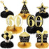 8 Piece 60th Birthday Decoration, Centerpieces and Table Toppers for Sixty Years Party Favors
