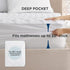 Bedsure Queen Mattress Protector Waterproof, Quilted Mattress Pad with Deep Pocket up to 22 Inches, Soft Breathable