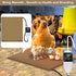 15.7 23.6 inch Chicken Heating Pad Chick Brooder Pad Poultry Heated Mat Adjustable Digital Thermostat Brood Heater