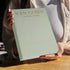 '-Set 2 Aesthetic Decorative Books of Minimalist Linen Hardcover Faux/Fake Books for Coffee Table Home Decor Living Room