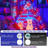 cshare 4th 16.4ft 50LED 4th Red White and Blue Fairy Lights Battery Operated, of July Lights with Timer for of July