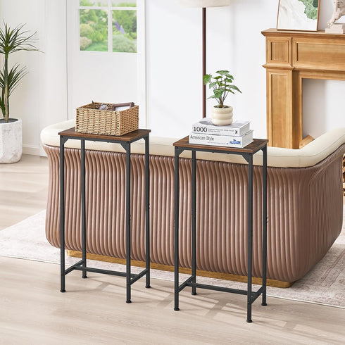 DALEMHOME 9.4 15.7 31.5 Inches, Console Table, Narrow Entryway Table, Thin Sofa Table, Behind Couch Table,for Hallway