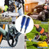 2 Trimmers, Meonum Pcs Grease Gun for Chainsaws, Pre Loaded Mini Grease Gun with Lubricant, Universal for Most Chains