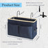 Someteth Phones2pc Bedside Caddy Bedside Hanging Storage Basket Multi-Function Organizer Caddy for Bunk and Hospital