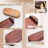 CAMLOT Counter Counter Acacia Wood Risers for Decor Display, Bathroom Decorative Tray, Soap Dish Risers, Pedestal Stand