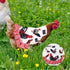 JITEYOU 4 Chicken Saddles, PCS Hens Saddles for Hen Apron for Poultry Protector Feather Fixer Supplies