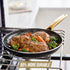 Blue Diamond Gold 10" Frying Pan Skillet, Ceramic Nonstick, PFAS Free, Induction Suitable, Dishwasher Safe