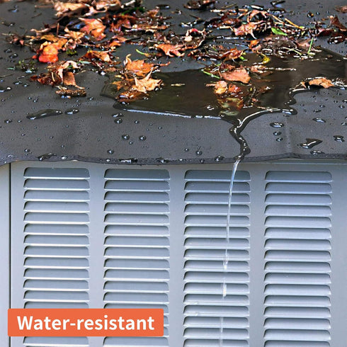 Qualward Heavy Duty AC Covers for Outside Units, Water-Resistant Outdoor Central Unit Cover, Fits Up to 32 x 32 Inch,