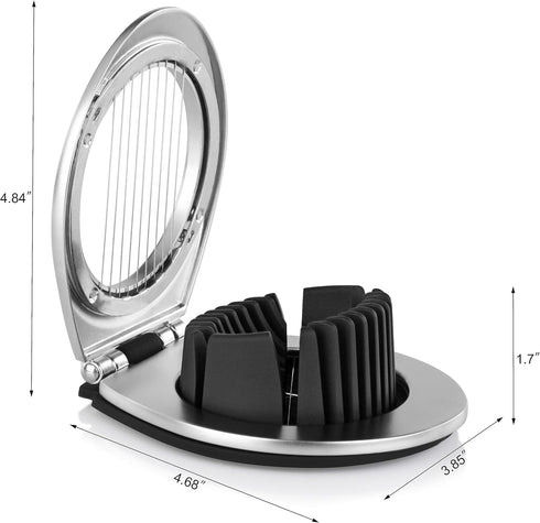 New Star Foodservice 42634 Heavy Duty Egg Slicer, 3 Slicing Styles (Hand Wash Only)