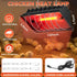 POMINEL Heat Lamp for Chickens Chicks, Chicken Coop Heater with Adjustable Temp Hanging Height for Winter