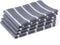 Encasa Kitchen Dish Towels Set, Hand and Tea Cloth for Cleaning & Quick Drying, 4 Pc Set