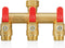 LNEZCDB 3 Way Hose Splitter, Heavy Duty Full Flow Garden Water Hose Bib