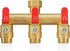 LNEZCDB 3 Way Hose Splitter, Heavy Duty Full Flow Garden Water Hose Bib