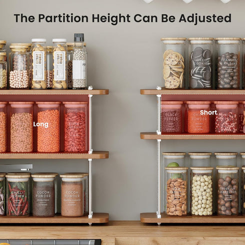 Counter Height(3Tier) Bathroom Organizer,Bathroom Shelf Organizers & Sink Organizer,Vanity Organizers,Storage