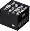 FHSQX Shoe Organizer for Closet, Fits 12 Pairs, Clear Cover Shoe Storage Bins with Adjustable Dividers