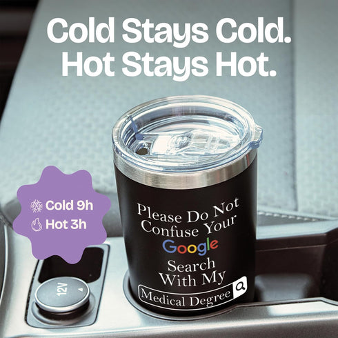 Doctor Gifts for Men Women - Please Do Not Confuse Your Google Search With My Medical Degree Mug, Unique Gift for