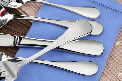 Artaste 56389 Rain 18/10 Stainless Steel Flatware Set, 20-Piece, Service for 4